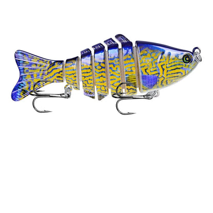 Artificial Minnow Multi-section Wobbler Fishing Lure