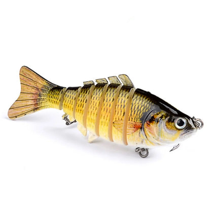 Artificial Minnow Multi-section Wobbler Fishing Lure