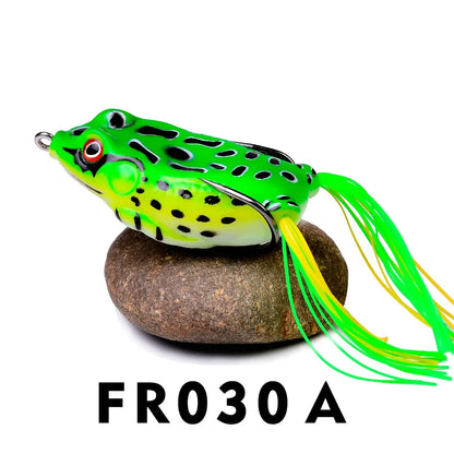 Frog Lure Soft Tube Bait Plastic Fishing Lure with Fishing Hooks