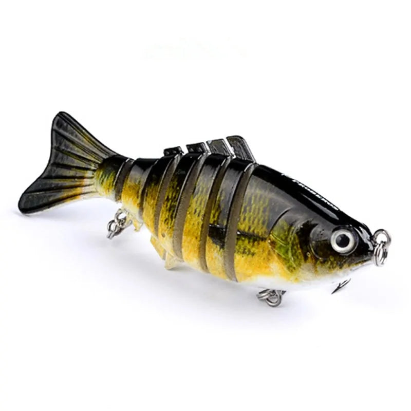 Artificial Minnow Multi-section Wobbler Fishing Lure