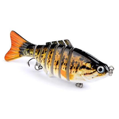 Artificial Minnow Multi-section Wobbler Fishing Lure