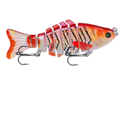 Artificial Minnow Multi-section Wobbler Fishing Lure