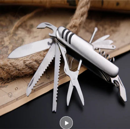 Portable Multi-function Outdoor Folding Survival Knife