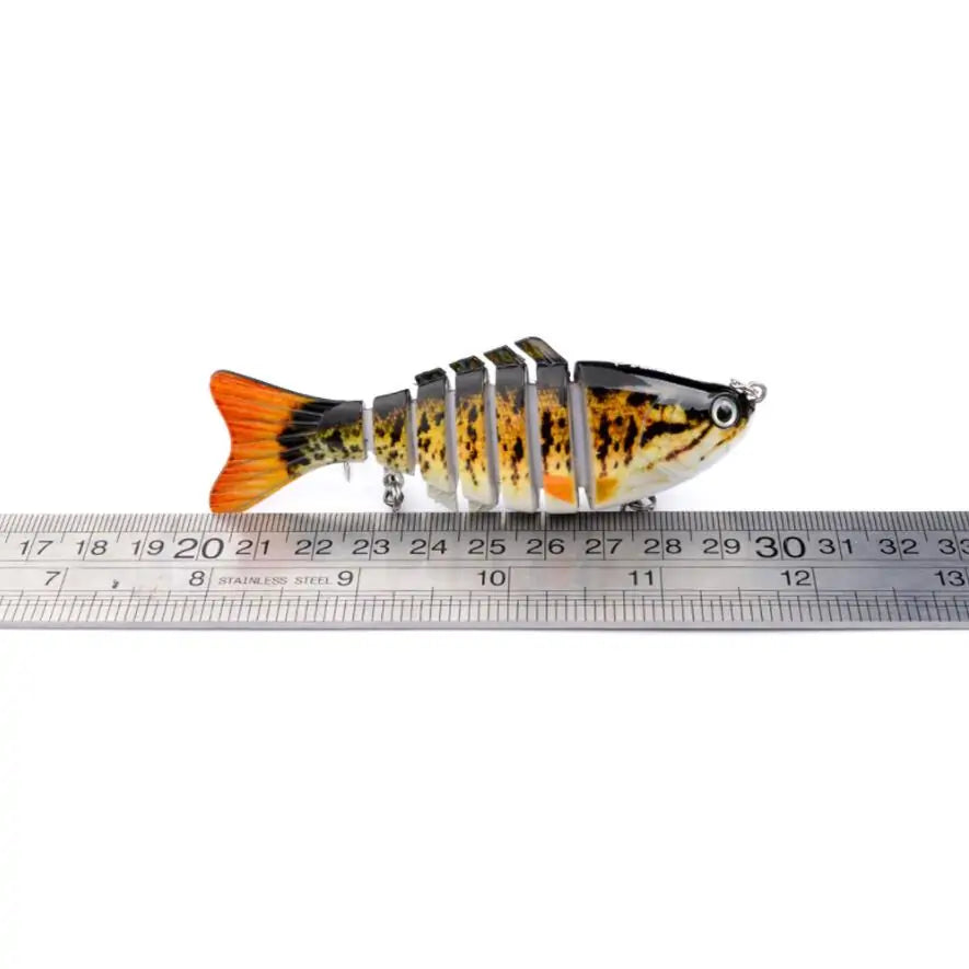 Artificial Minnow Multi-section Wobbler Fishing Lure