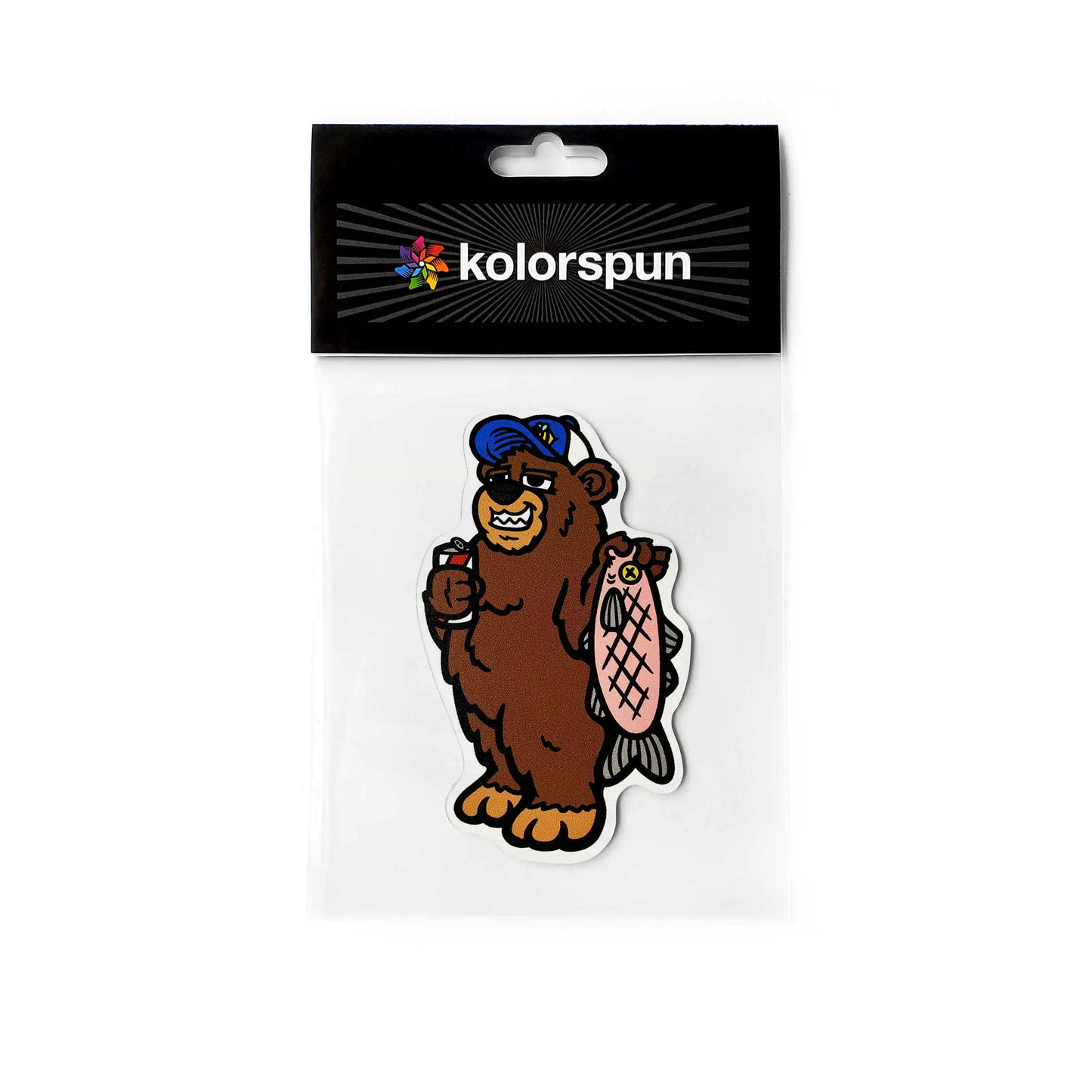 Gone Fishing Bear Magnet